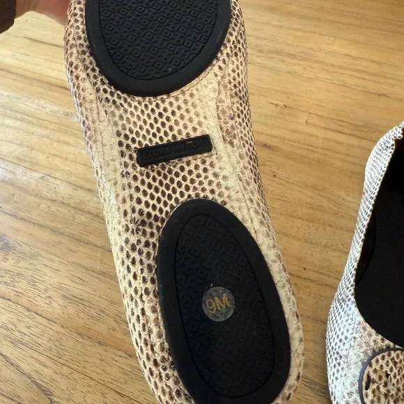 Snake Skin Minnie Travel Ballet Flats - Picture 2 of 6